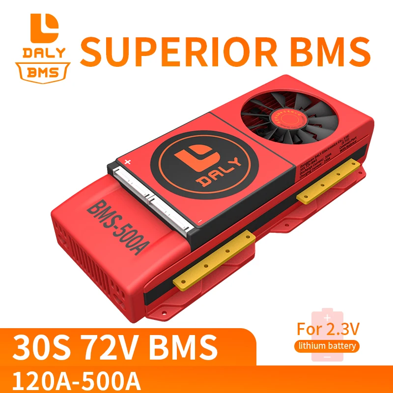 Вентилятор аккумулятор лто BMS 30S 72V 80A 100A 150A для 500A литиевая цепи PCM пакет панели