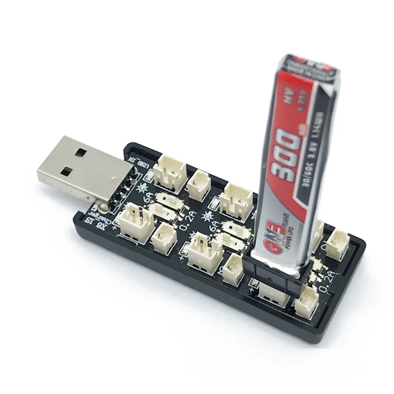 Зарядное устройство 6CH USB 1S LiPo/LiHv 4 2 в/4 35 в зарядное плата адаптера 5 В 3 А зарядная