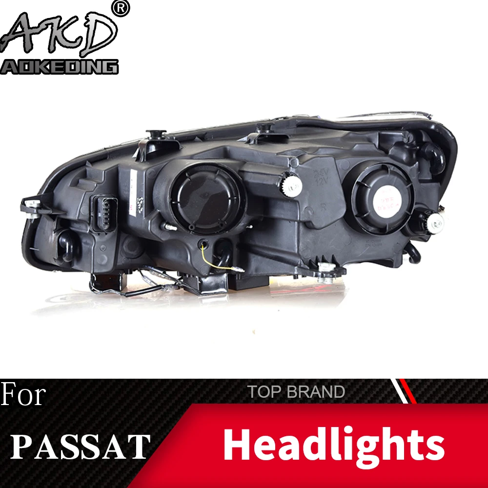 Передняя фара для автомобиля VW Passat B7 2011 2016 головной светильник s туман дневные