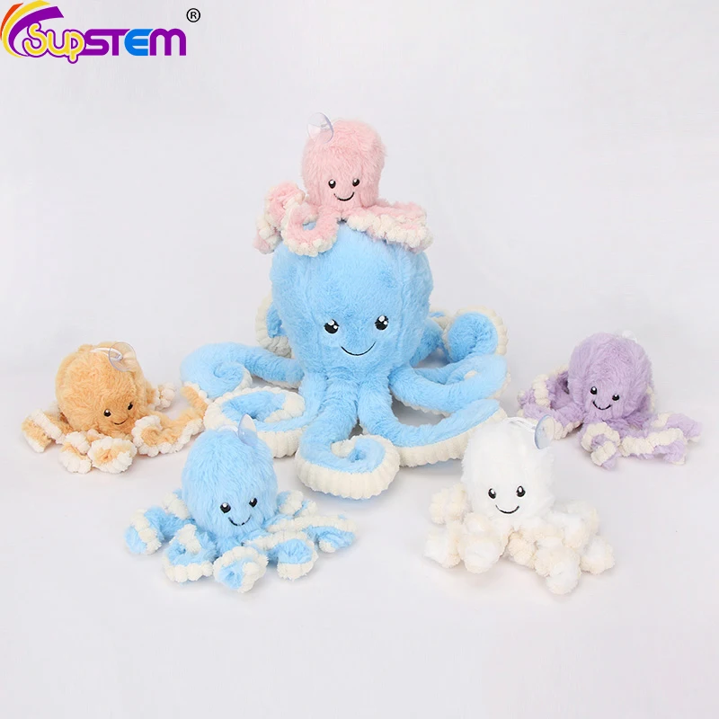 

Мультяшная имитация осьминога, плюшевые игрушки, мягкие игрушки-животные, кулон, домашние аксессуары, игрушки, милые куклы-животные, подарк...