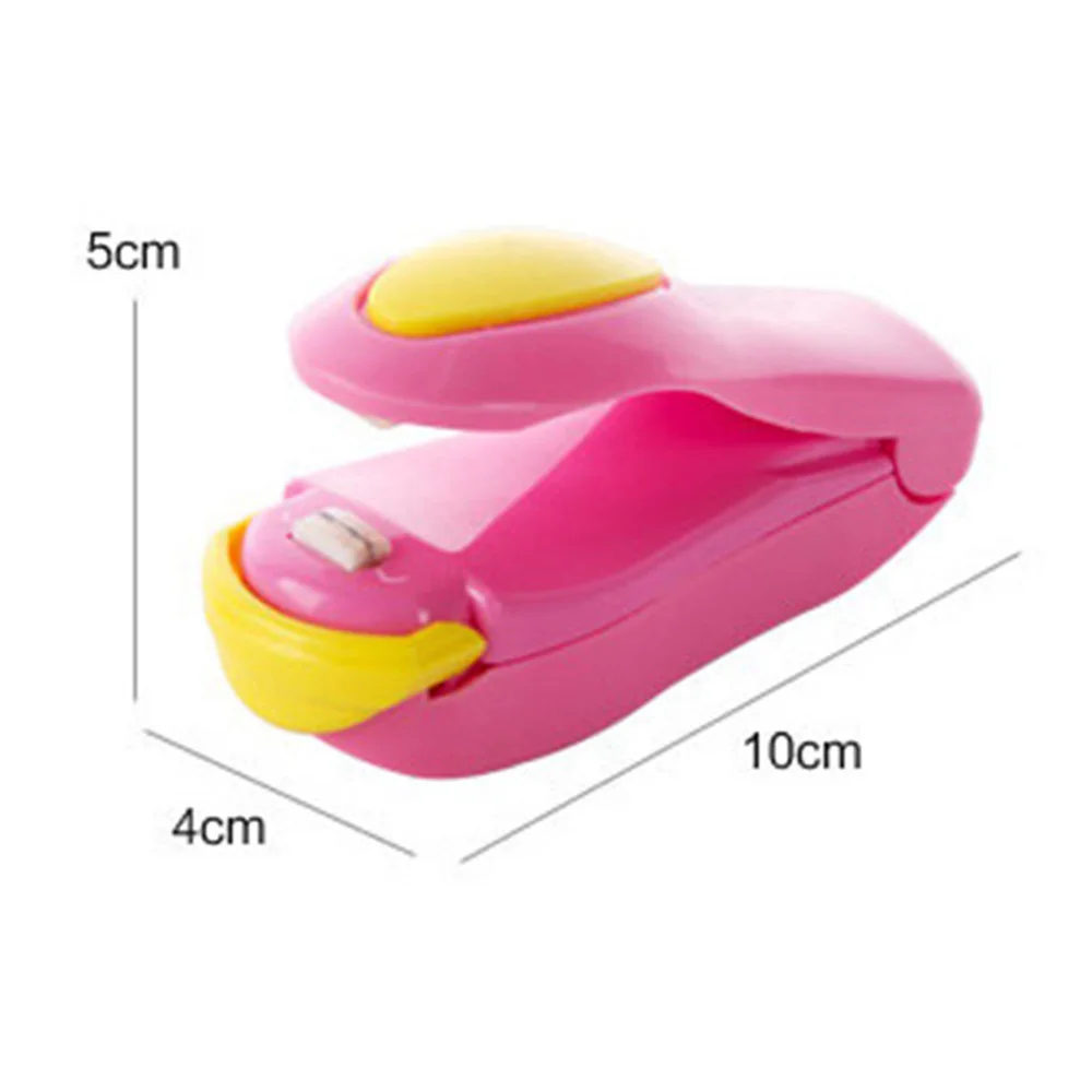 

Portable Plastic Bag Heat Sealing Machine Tool Mini Sealer Tool Manual Food Package Sealer Kitchen Seal Supplies Cute Gadgets