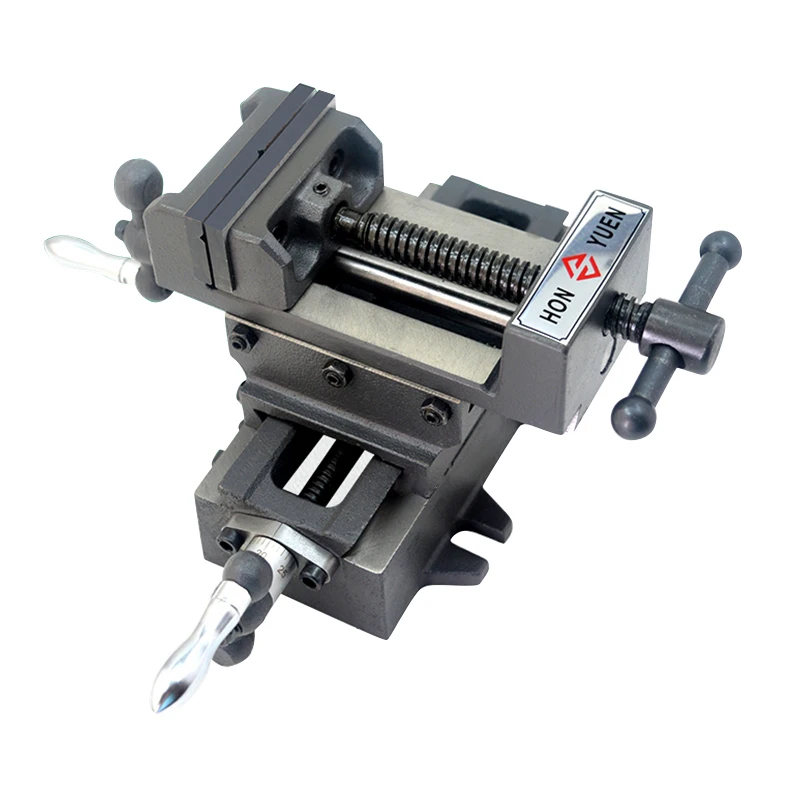 Поперечные тиски точная Тяжелая Мобильная платформа настольные фрезерные