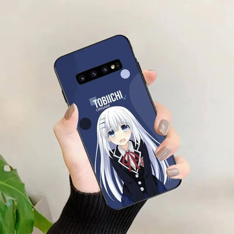 FHNBLJ Date a Live Tobiichi оригами чехол для телефона Samsung S10 21 20 9 8 plus lite S20 UlTRA 7edge | Мобильные