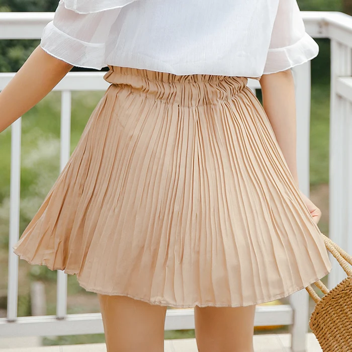 Женские юбки в Корейском стиле панк Харадзюку ольччан ветрозащитная