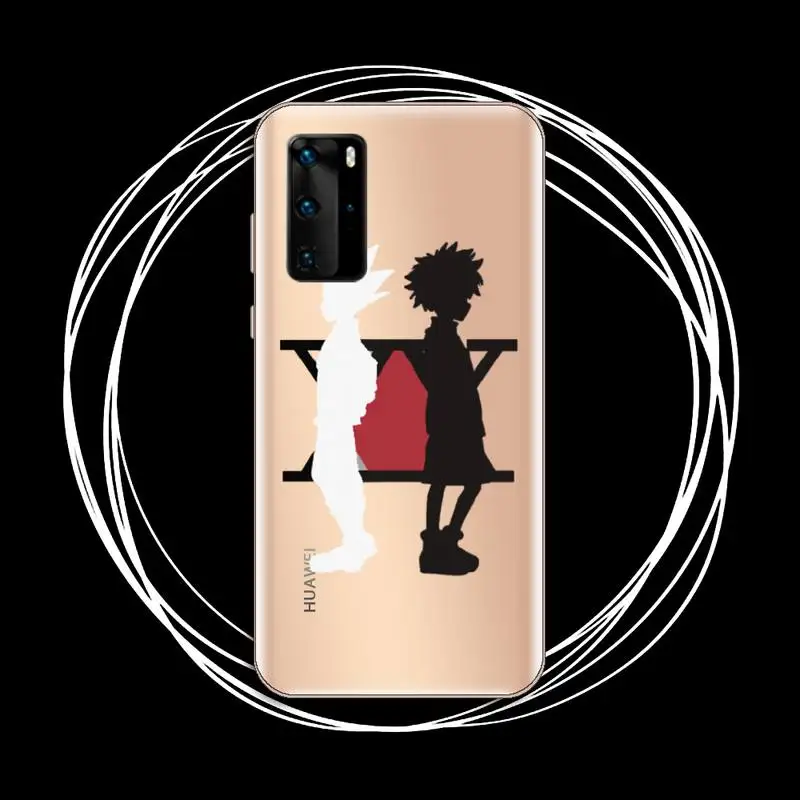 

Hunter x Hunter anime Phone Case Transparent for Huawei P20 P30 P40 honor 8 10i P smart 2019 Samsung A71 A21S S10 20 plus