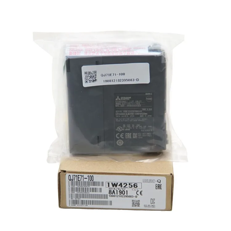QJ71E71-100 Q series Ethernet communication module Used with CPU | Motor Driver