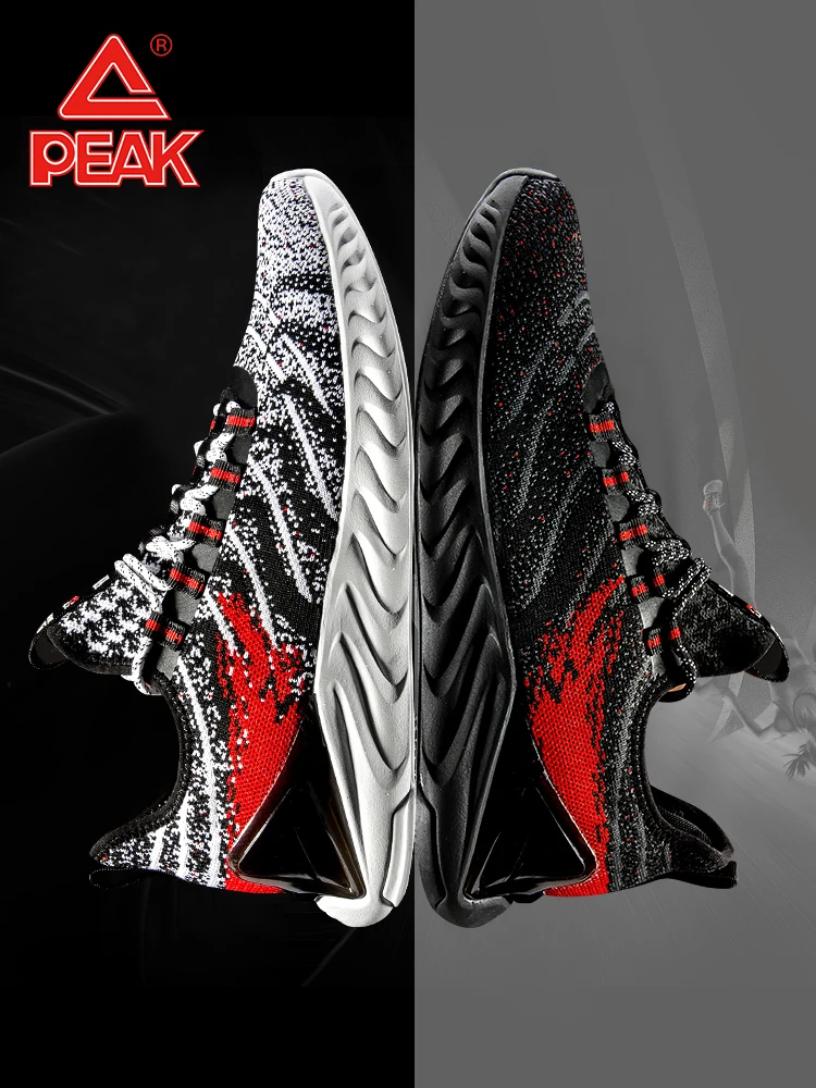 

Peak 1.0 plus Mandarin couple running shoes male X tiger Jiao Lu Wu sports shoes male small white shoes femal