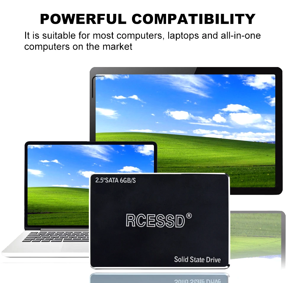 Металлический твердотельный накопитель RCESSD 1 ТБ 120 ГБ 240 480 2 5 дюйма SATA SSD SATA3 512 256 128