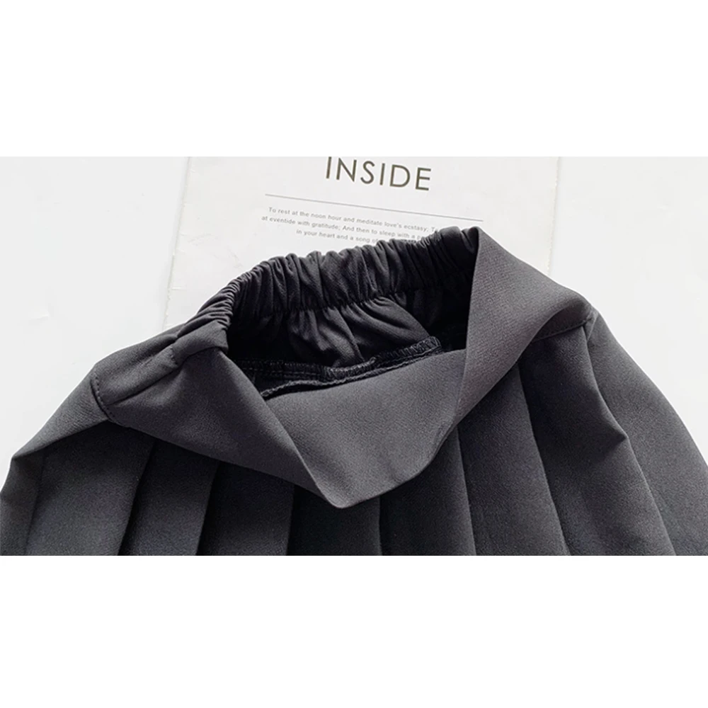 

Mudkingdom Student School Uniform JK Uniform Suit High Waist Pleated Skirts Sailor Suit Class Suit Anime Clothes