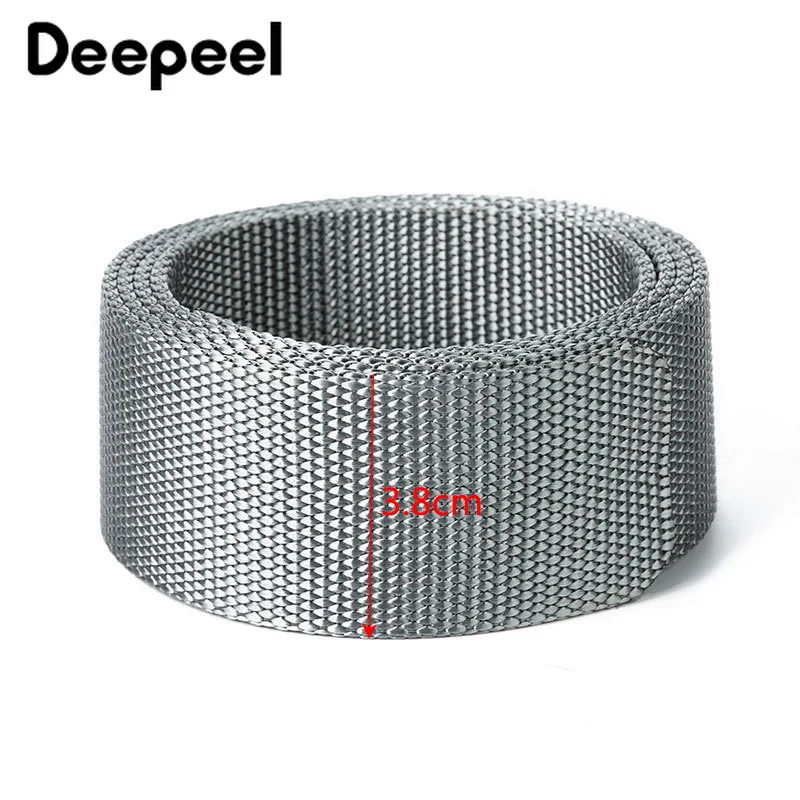 Deepeel 1 шт. 3.8X110 140 см нейлоновые лямки ремня плетения из плотной ткани без пряжки
