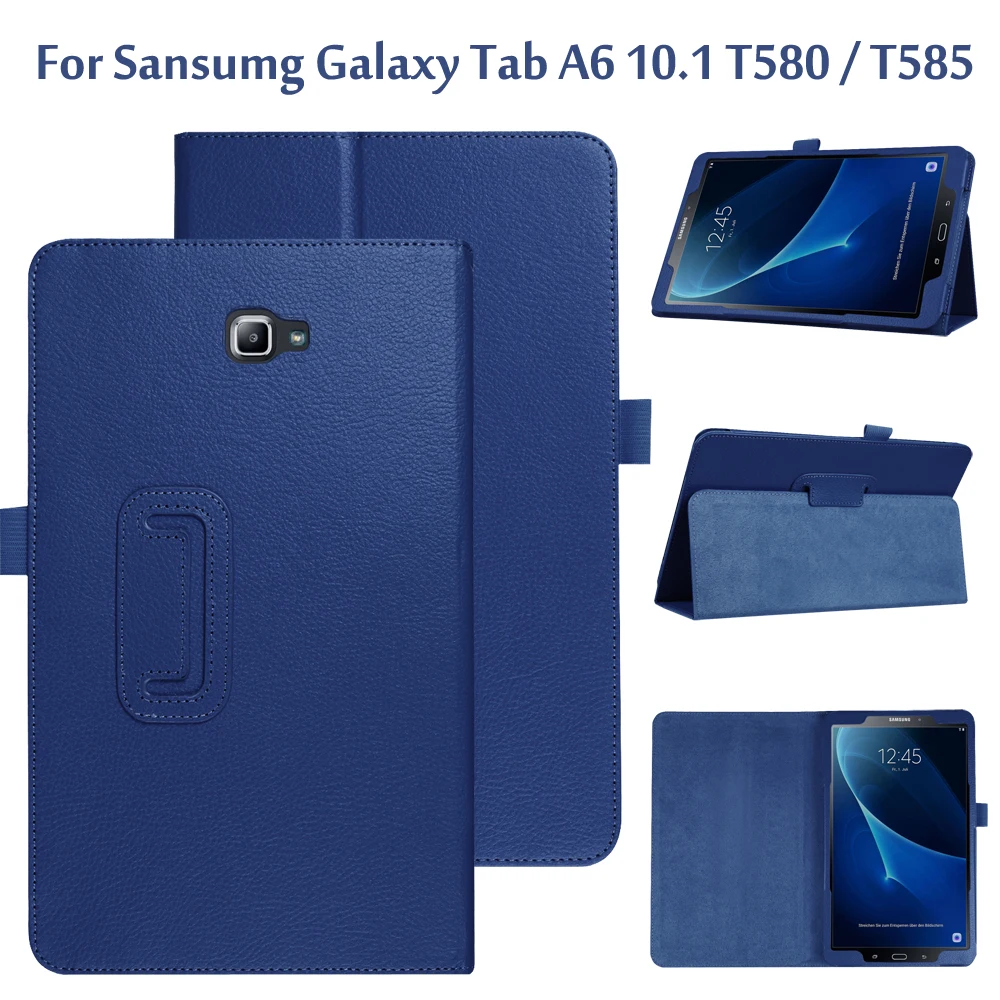 Чехол книжка с подставкой для Samsung Galaxy Tab A6 10 1 T580 T585 дюйма чехол планшета A SM T580|for
