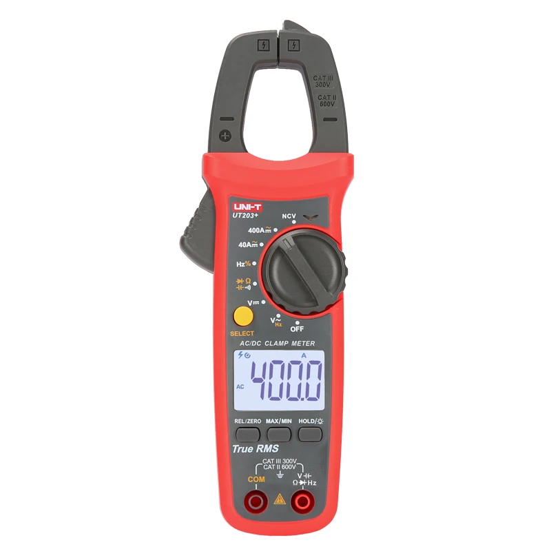 

UT201+ Clamp Ammeter AC/DC Clamp Multimeter Digital Multimeter Clamp Head Size 28mm AC Current Frequency 50-100Hz New original