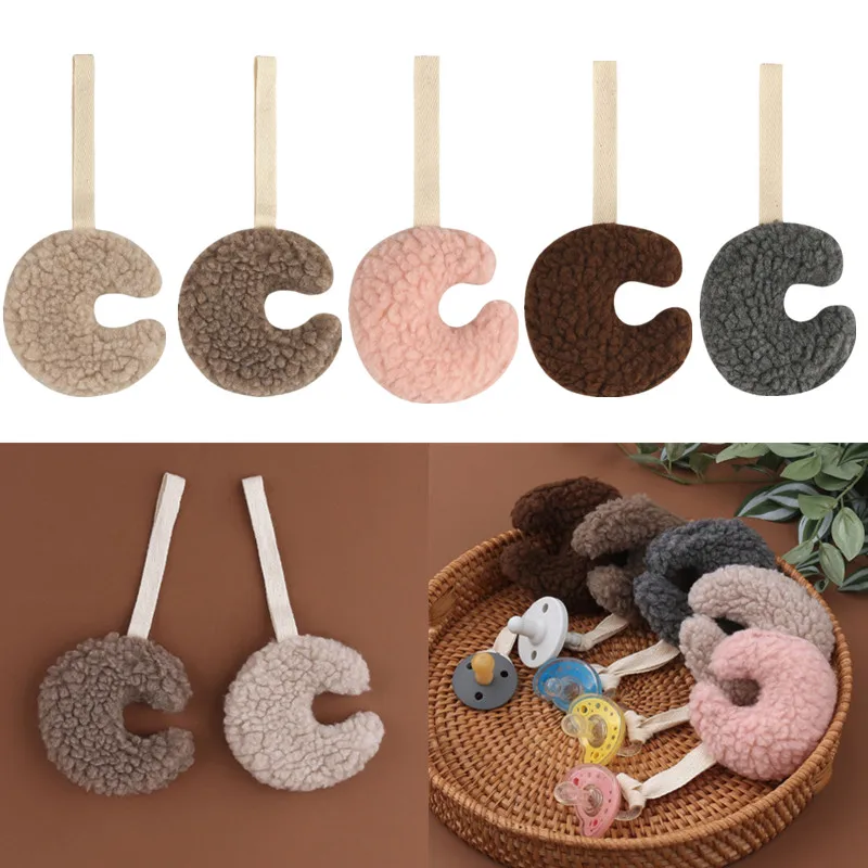 Детская пустышка на цепочке с прищепкой клип цепь кулон Мягкий Хлопок Плюшевые