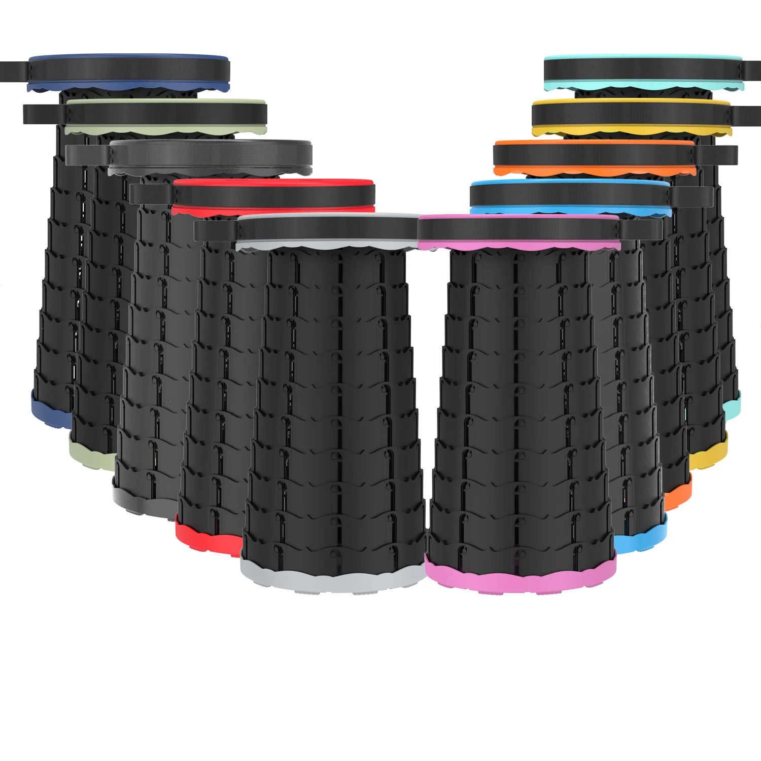 

Retractable Stool Folding Chiar Outdoor Portable Stool Folding Chair Camping Stool Convenient Fishing Foldable plastic stool