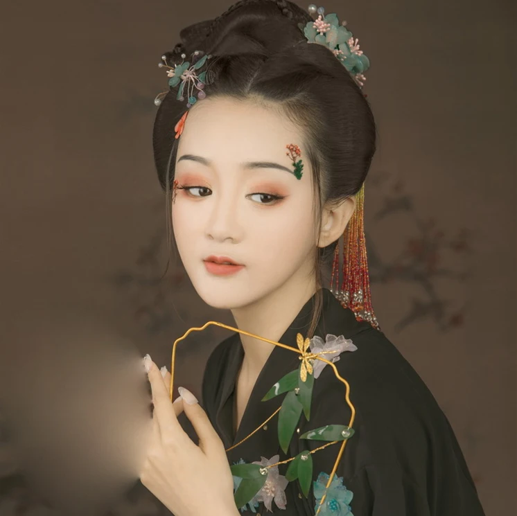 Bi Meng WYJN черный простой сексуальный женский костюм Hanfu для тематической