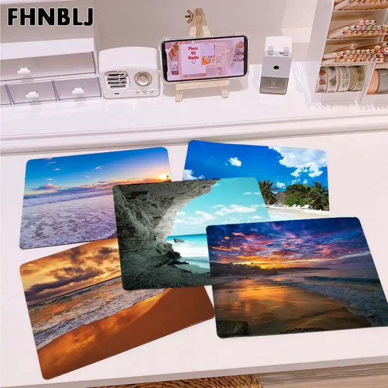 

FHNBLJ новые игровые коврики для мыши с пляжной ладонью, игровые коврики для мыши, гладкий коврик для письма, настольные компьютеры, Мате, игров...