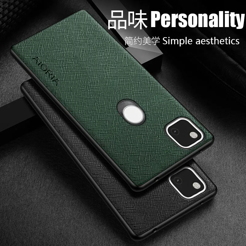Чехол для Google Pixel 4A чехол ТПУ вокруг края защита идеально полиуретановая кожа