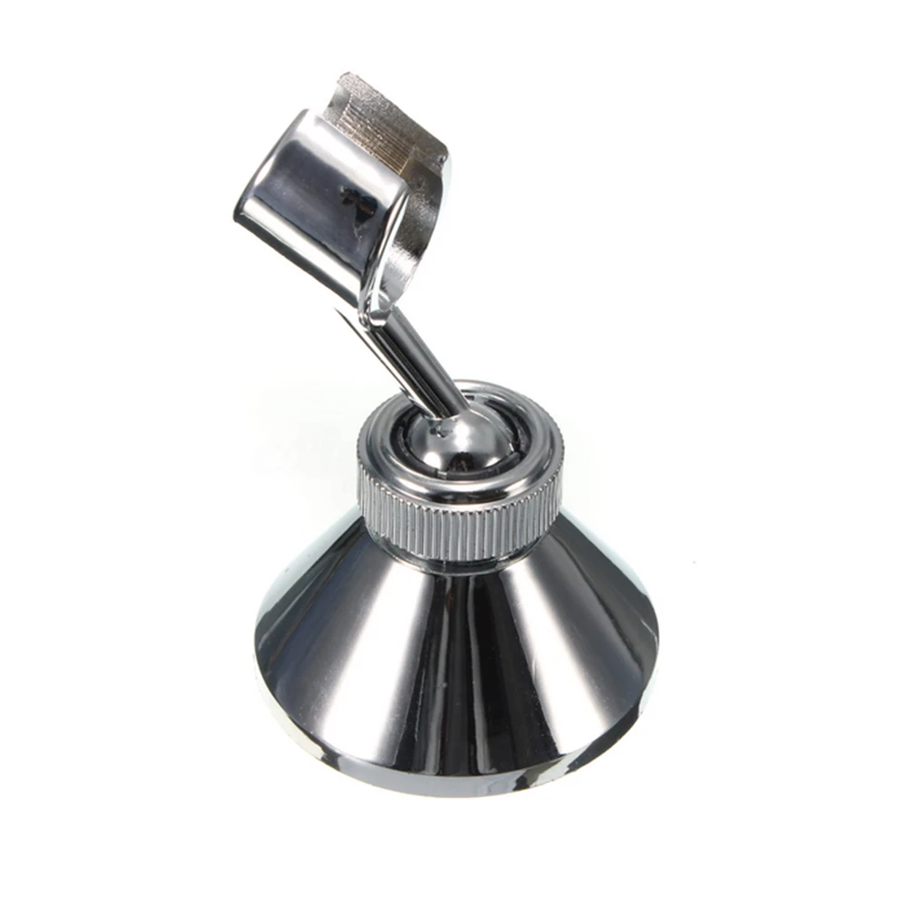 

Universal Wall Mounted Durable Practical Fixed Bathroom Waterproof Hardware Silver Rotatable Shower Head Bracket