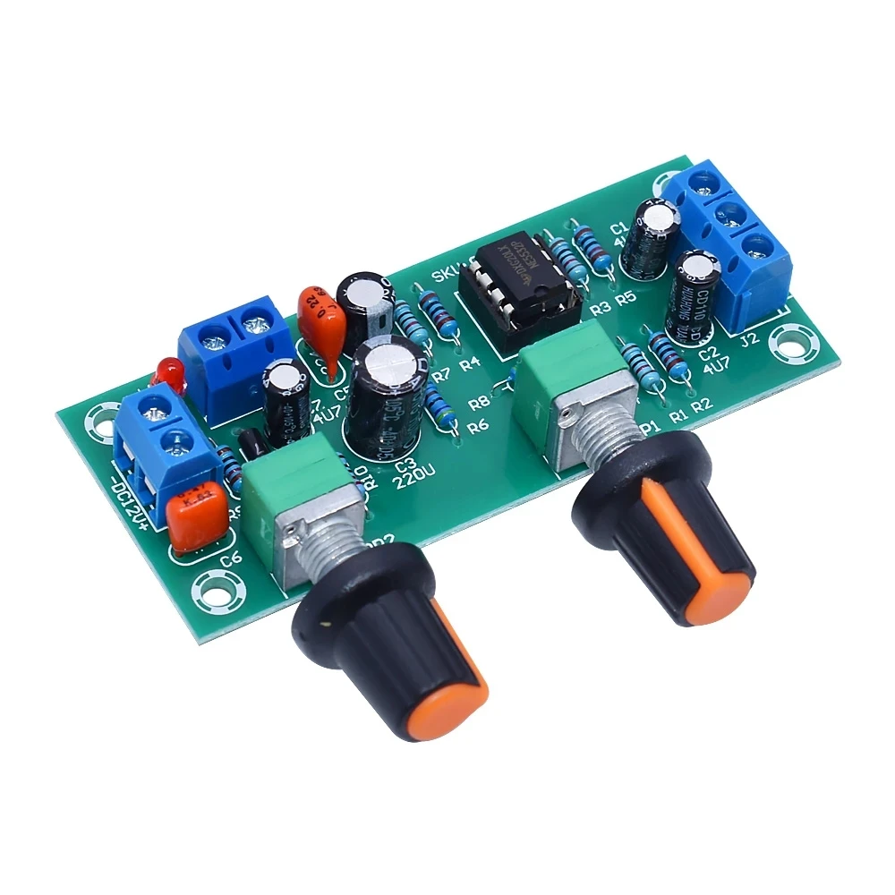 NE5532 DC 10-24V тяжелый сабвуфер Передняя панель для сцены HIFI фильтр нижних частот цепь