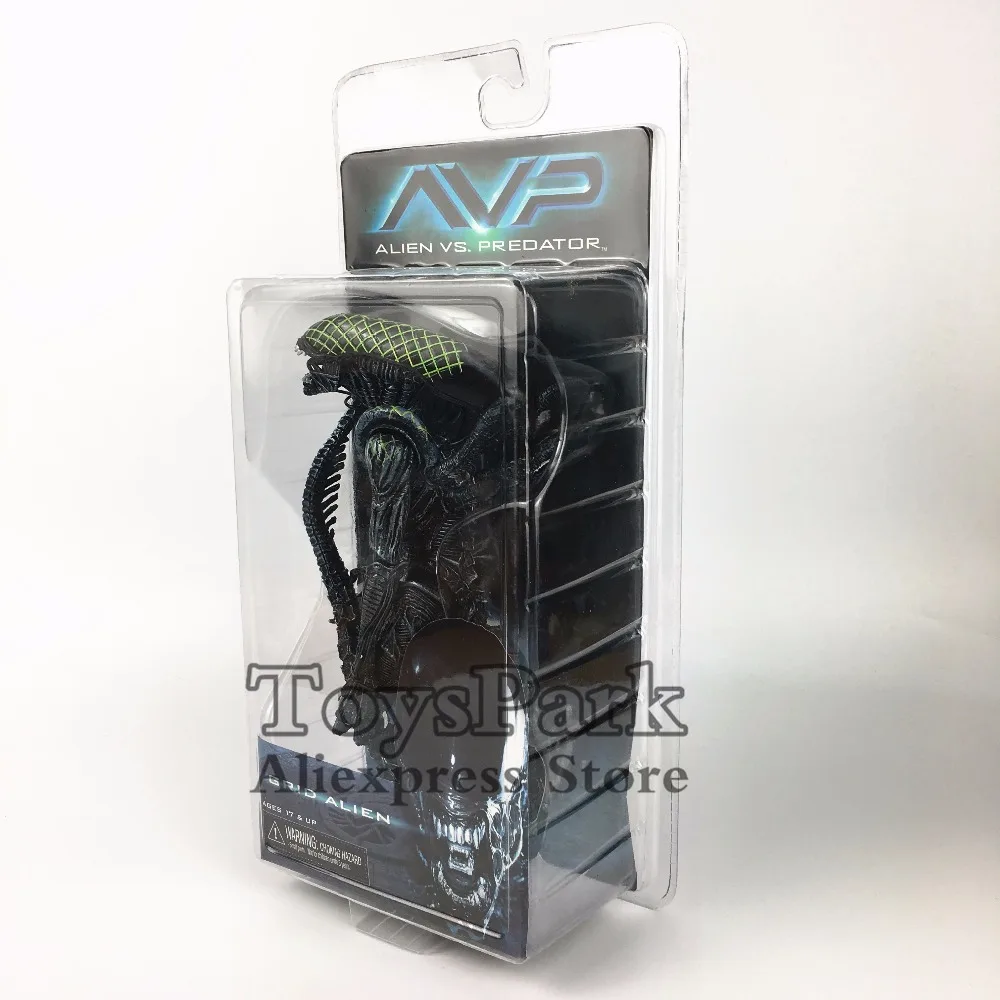 Экшн фигурка инопланетянина 7 дюймов Avp GRID инопланетянин против хищника серия NECA
