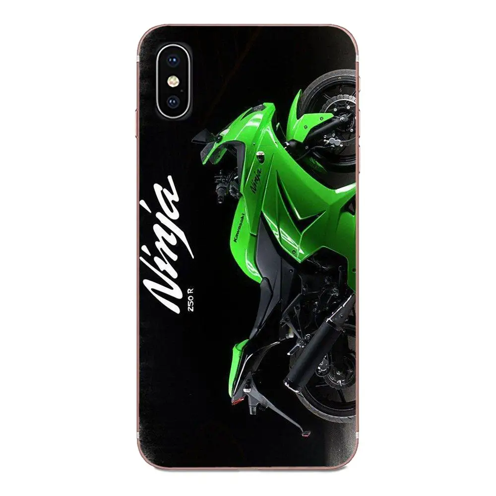 ТПУ мобильный Kawasaki Ninja Zx R спортивный мотоцикл для Samsung Galaxy Note 5 8 9 S3 S4 S5 S6 S7 S8 S9 S10 5G mini
