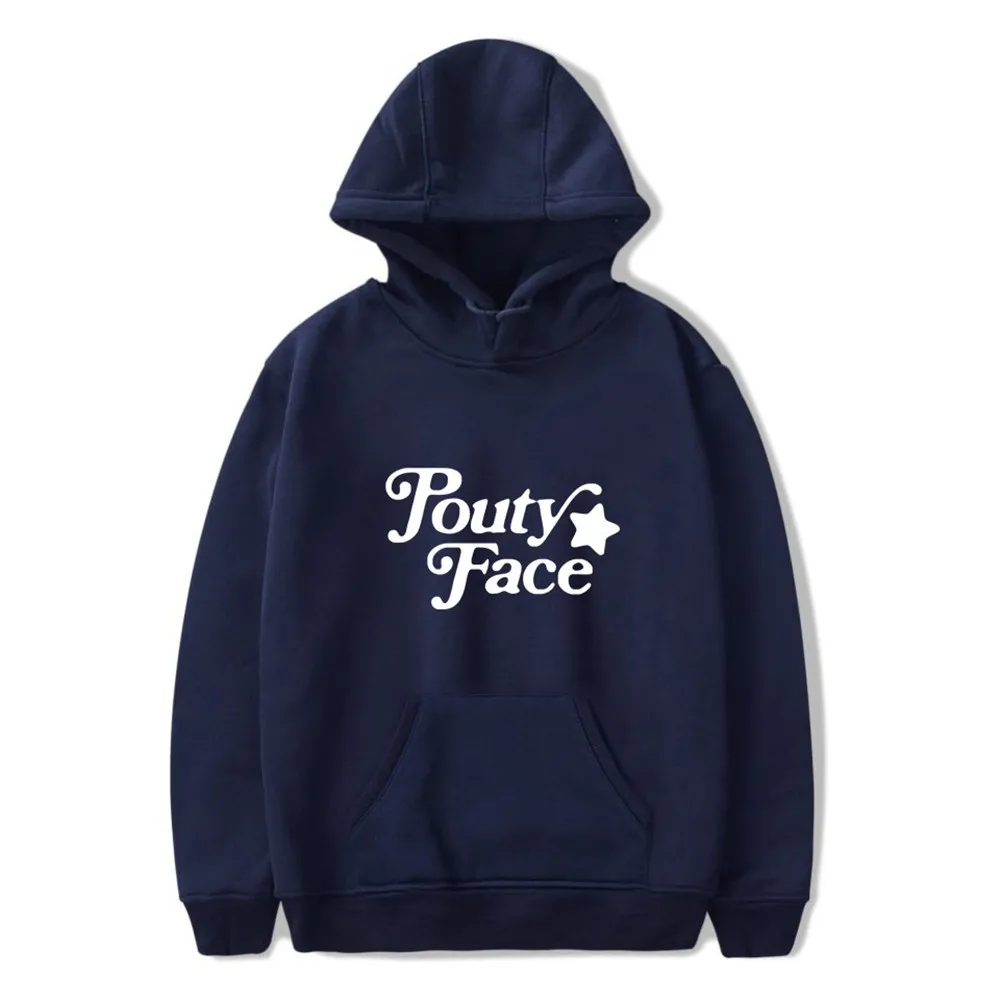 2021 New The Hype House Addison Rae Merch Hoodies Sweatshirts Men/Women Print Pouty Face Hoodie Fashion Unisex Tracksuit Clothes | Женская