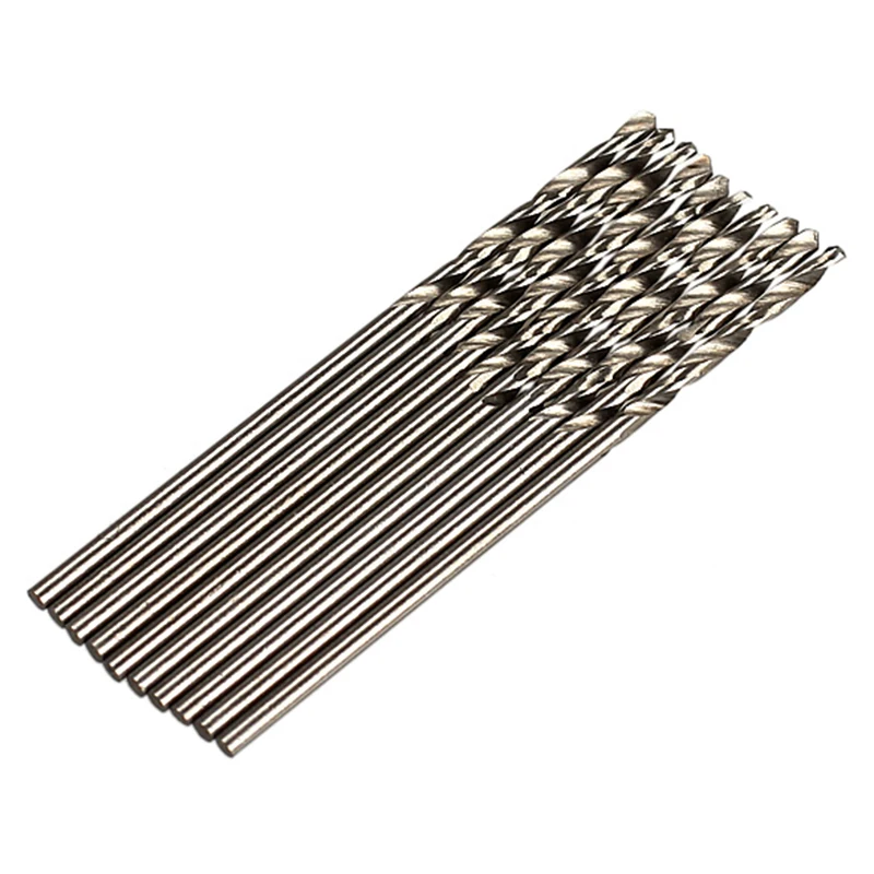 10 шт. микро HSS спиральное сверлильное шнековое долото для электрической дрели