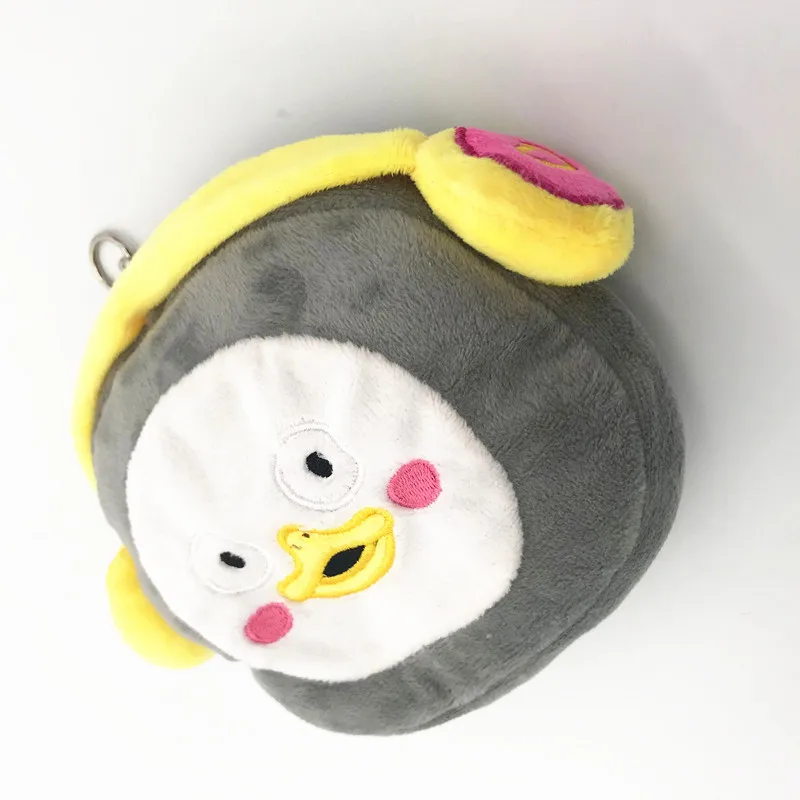 Корейский плюшевый Кошелек Pengsoo в виде пингвина чехол для денег кошелек брелок