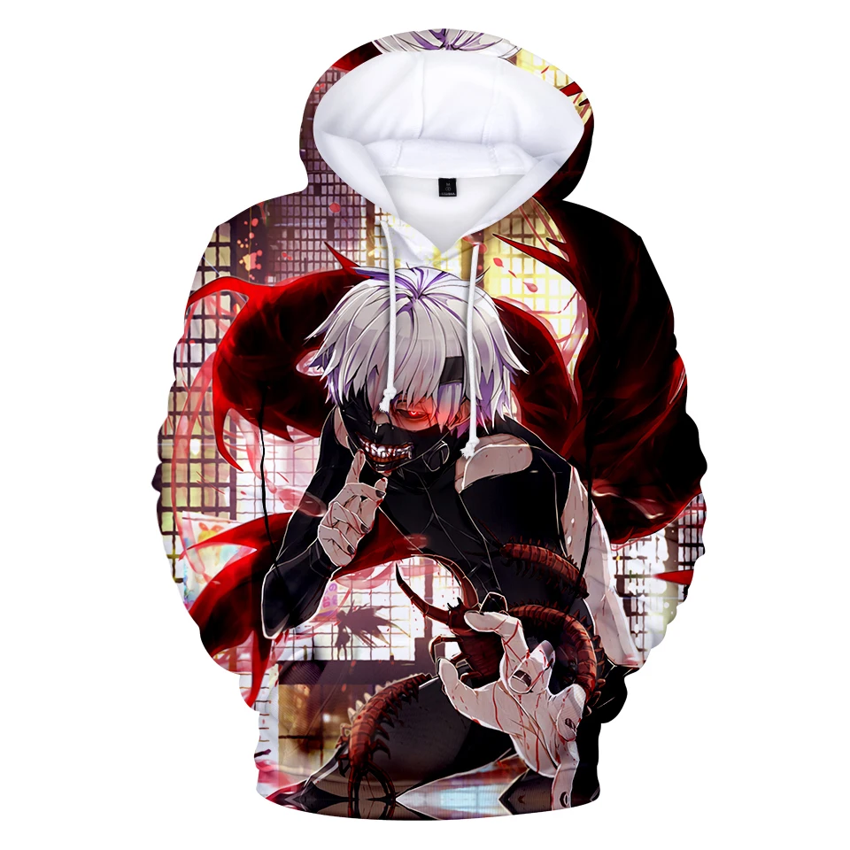 

Men/women Autumn Winter Anime 3D Print Tokyo Ghoul Hoodie Mens Boys/girls Sweatshirt Outwear Top Tokyo Ghoul Hoodies Sweatshirts