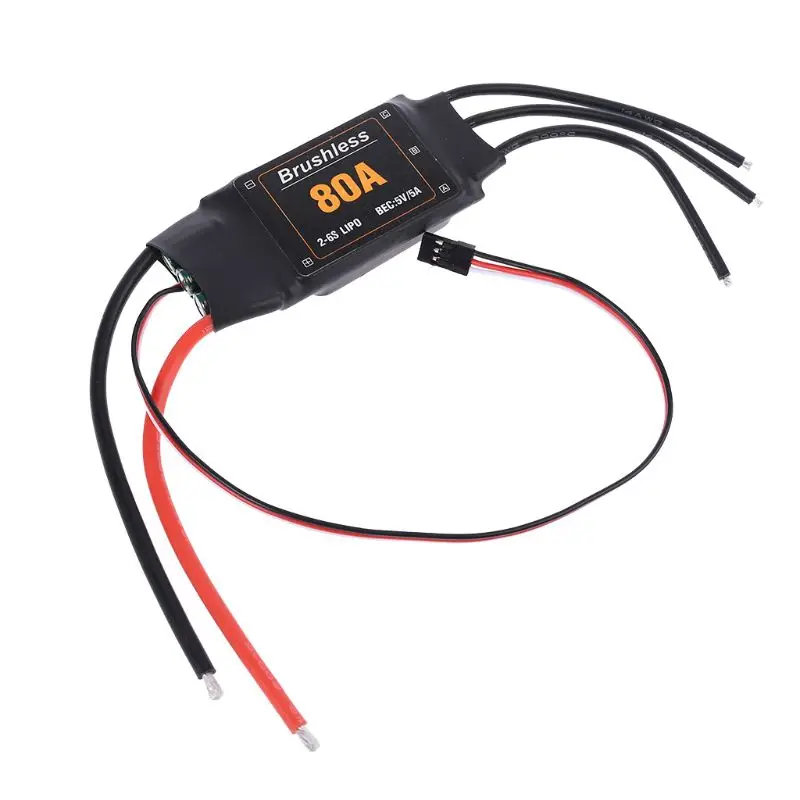80A 2-6S ESC бесщеточный контроллер скорости для RC самолета вертолета R7RB | Игрушки и
