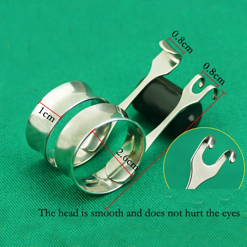 Офтальмологический инструмент для двойного века крючок век