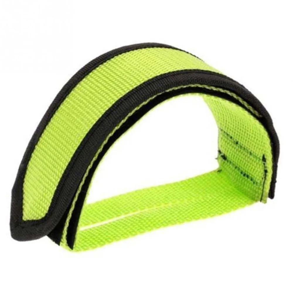 2pc Nylon Bicycle Pedal Straps Toe Clip Strap Belt Adhesivel Bicycle Pedal Tape Fixed Gear Bike Cycling Fixie Cover