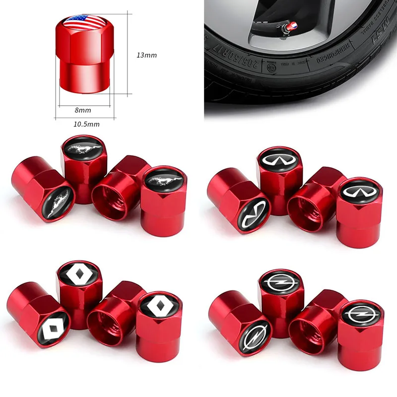 4 шт./компл. автомобильные колпачки для штоков клапанов колес Seat Leon FR Altea Ibiza Toledo