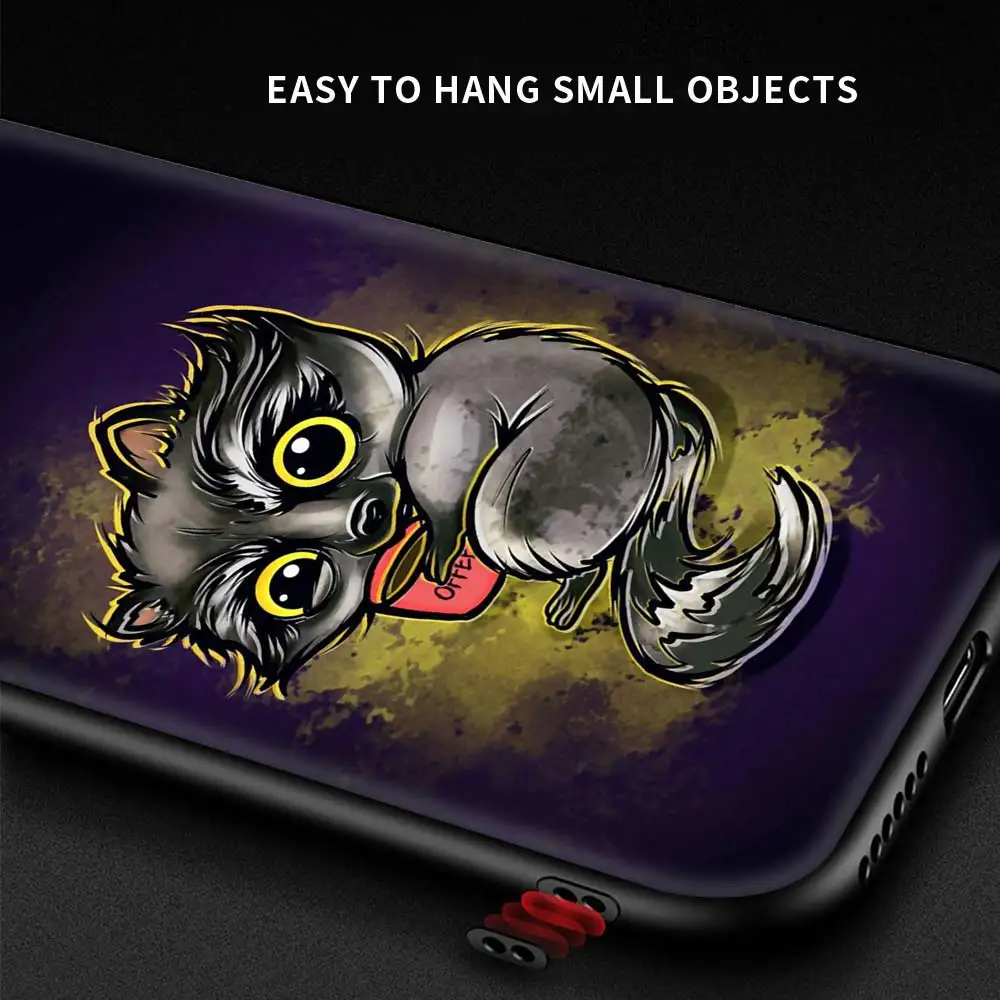 

Lion Wolf Tiger Bear Rabbit Shark Phone Case for Xiaomi Redmi Note 9S 8 Pro 8T 9 7 9C 9A 6A 8A 7A 6 9T Silicon Black Shell Cover