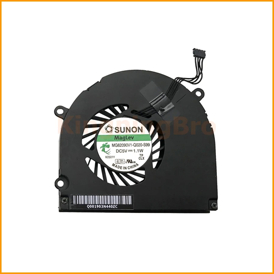 Оригинальный Процессор кулер вентилятор охлаждения для Macbook Pro 15 &quotA1286 2008 2009 2010 2011