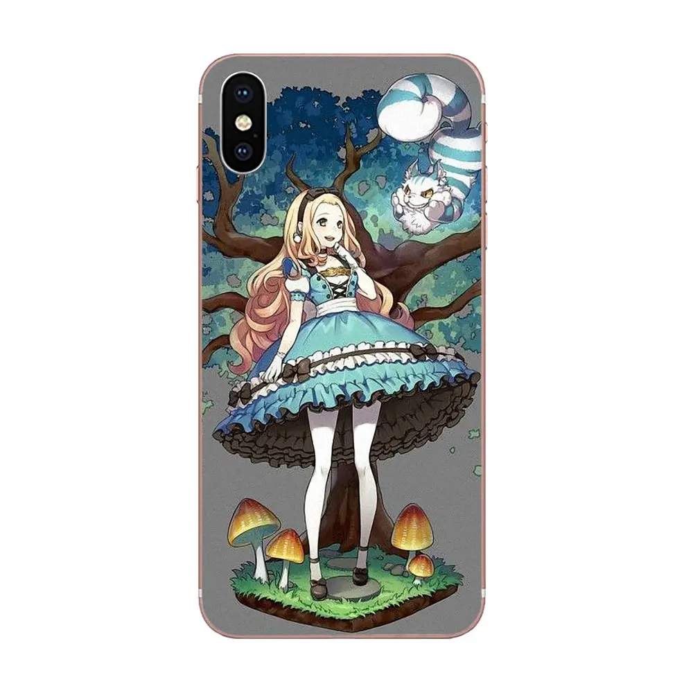 Винтажный телефон с принтом из ТПУ Alice In Wonderlretro Movie для Xiaomi Redmi Mi 4 7A 9T K20 CC9 CC9e Note 7 9 Y3