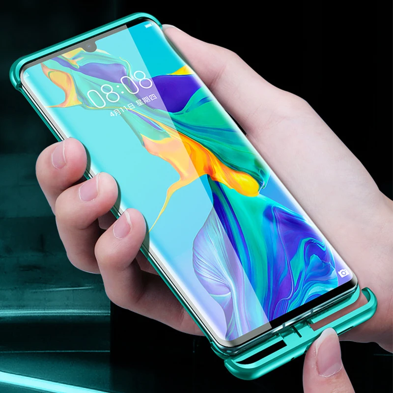 

Metal Case for Huawei P30 honor 20 Mate 30 pro Nova5 Tough Anti-Fall Shockproof Aluminum Protective Skin Scratchproof Back Cover