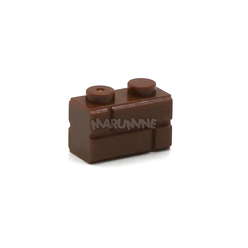 200pcs MARUMINE 1x2 точки куб кирпичи 98283 дома настенные строительные блоки классический "сделай сам", Мпц My City набор обучающая развивающая игрушка для детей - Цвет: 200pcs
