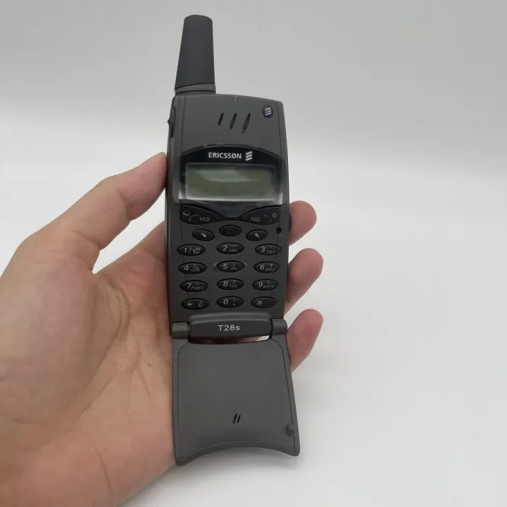 ericsson t28s refurbished original unlocked feature phone 2g gsm black color mobile phone used cellphone old phone 1yearwarranty free global shipping
