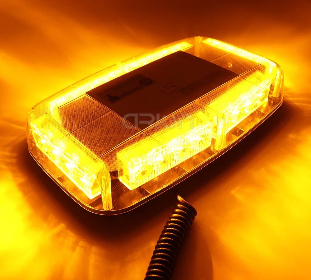 Красный синий желтый белый для грузовика автомобиля 24 светодиода предупреждение