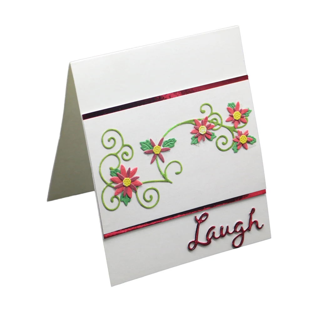 Flower Lace Border Art Paper Embossing Die Cards Cut Dies Stencil for Photo Album Scrapbooking DIY Decoration | Дом и сад