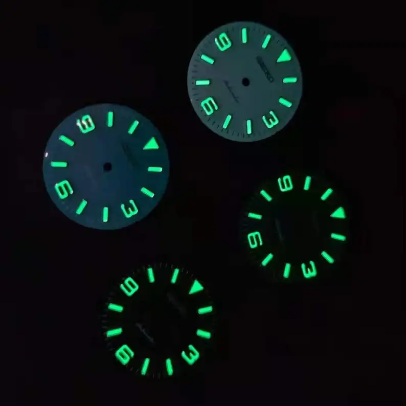 EXPLORER watch dial colourful dial For Skx007 SKX009 abalone Dive watch Turtle NH35  Movement 28.5mm watch mod