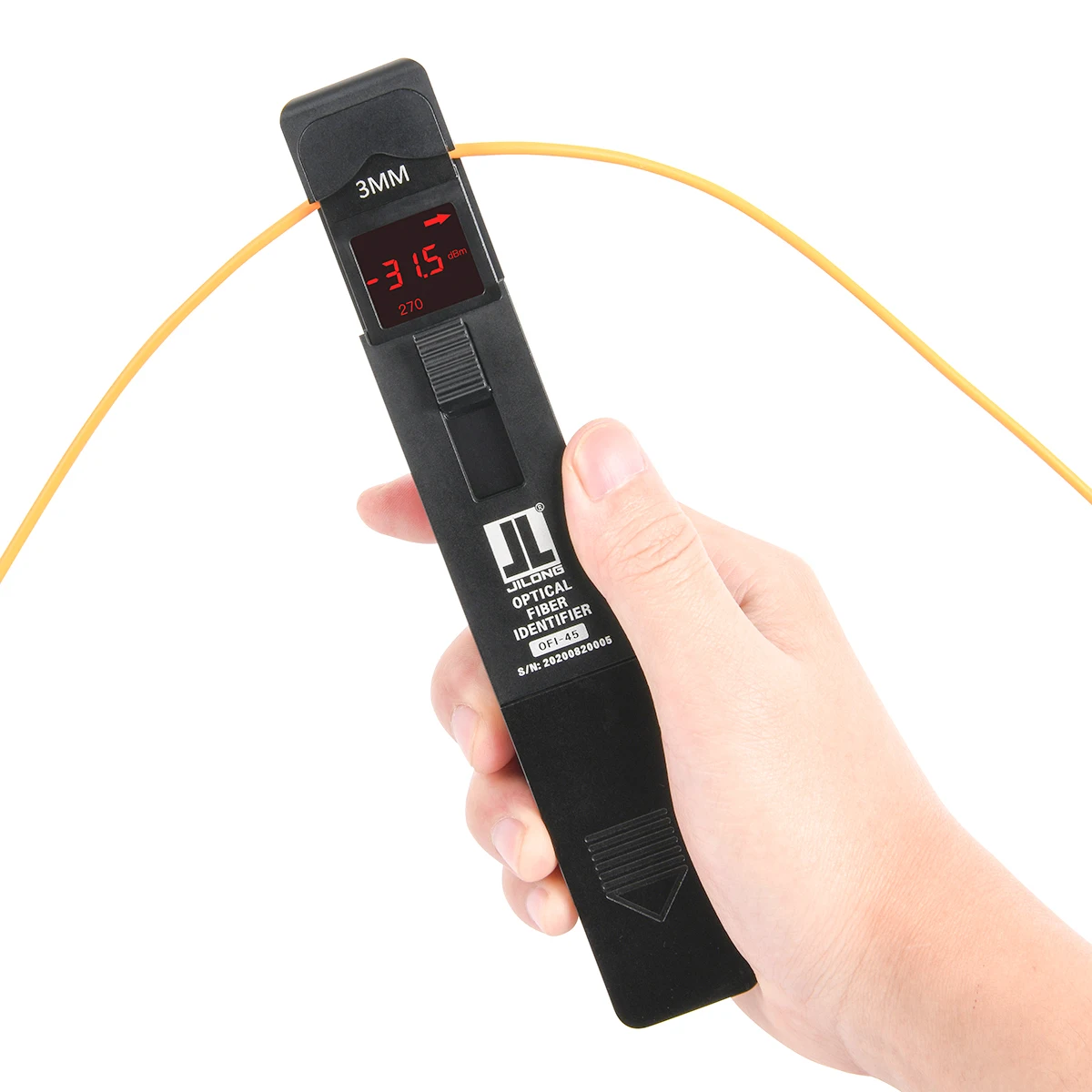 JILONG OFI-45 High Quality Optical Fiber Identifier With Built in 10mw Visual Fault Locator
