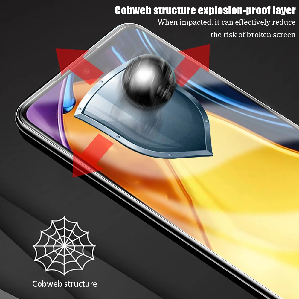 

Hydrogel Film For Xiaomi Poco M3 Pro 5G Front Film Screen Protector For Xiaomi Poco X3 NFC Pro F3 No Tempered Glass Screen Film