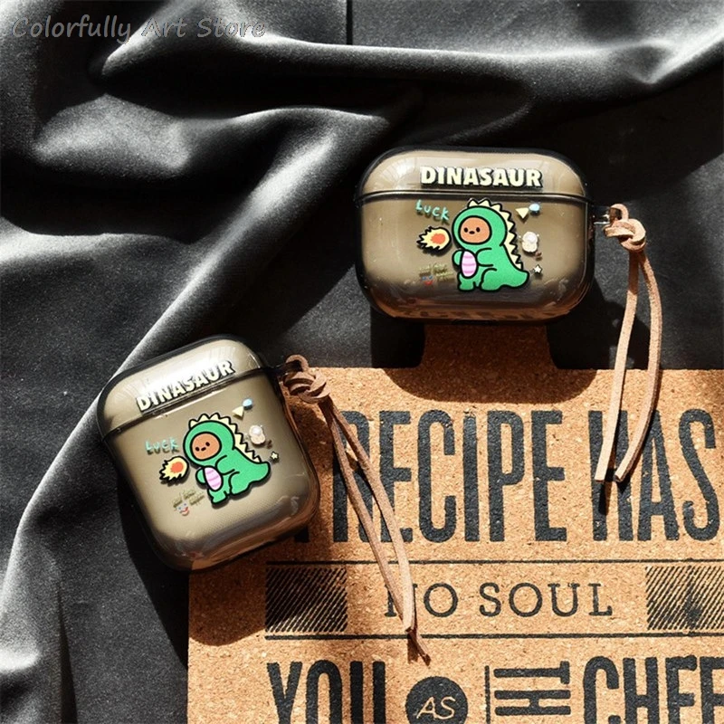 

Kawaii Cartoon Portable Earphone Protective Cover For Apple Airpods 1/2 For Airpods Pro3 Heardphone Shell case Wireless Supplies