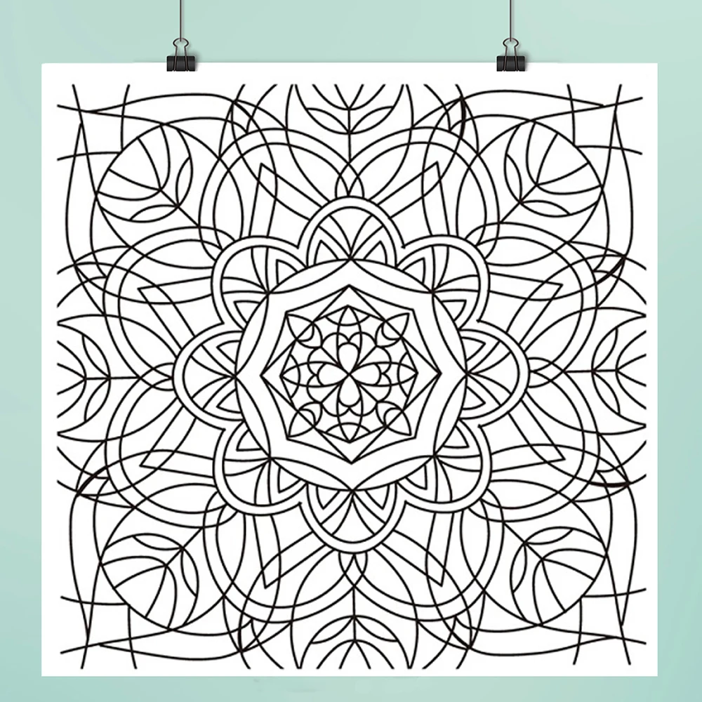 

Floral texture Clear Stamps For DIY Scrapbooking/Card Making/Album Decorative Rubber Stamp Crafts