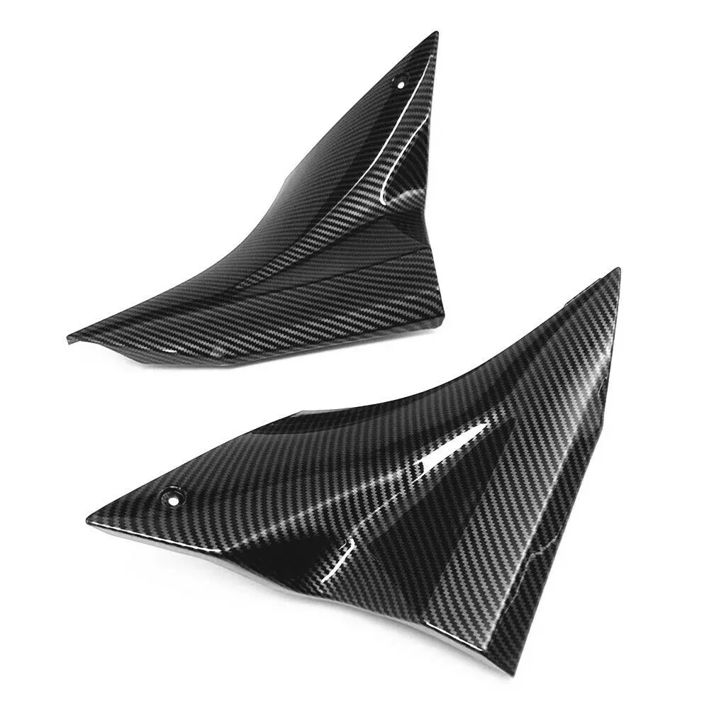 

Motorcycle Parts Carbon Fiber Gas Tank Side Trim Cover Fairing For KAWASAKI Ninja ZX10R ZX-10R 2006 2007
