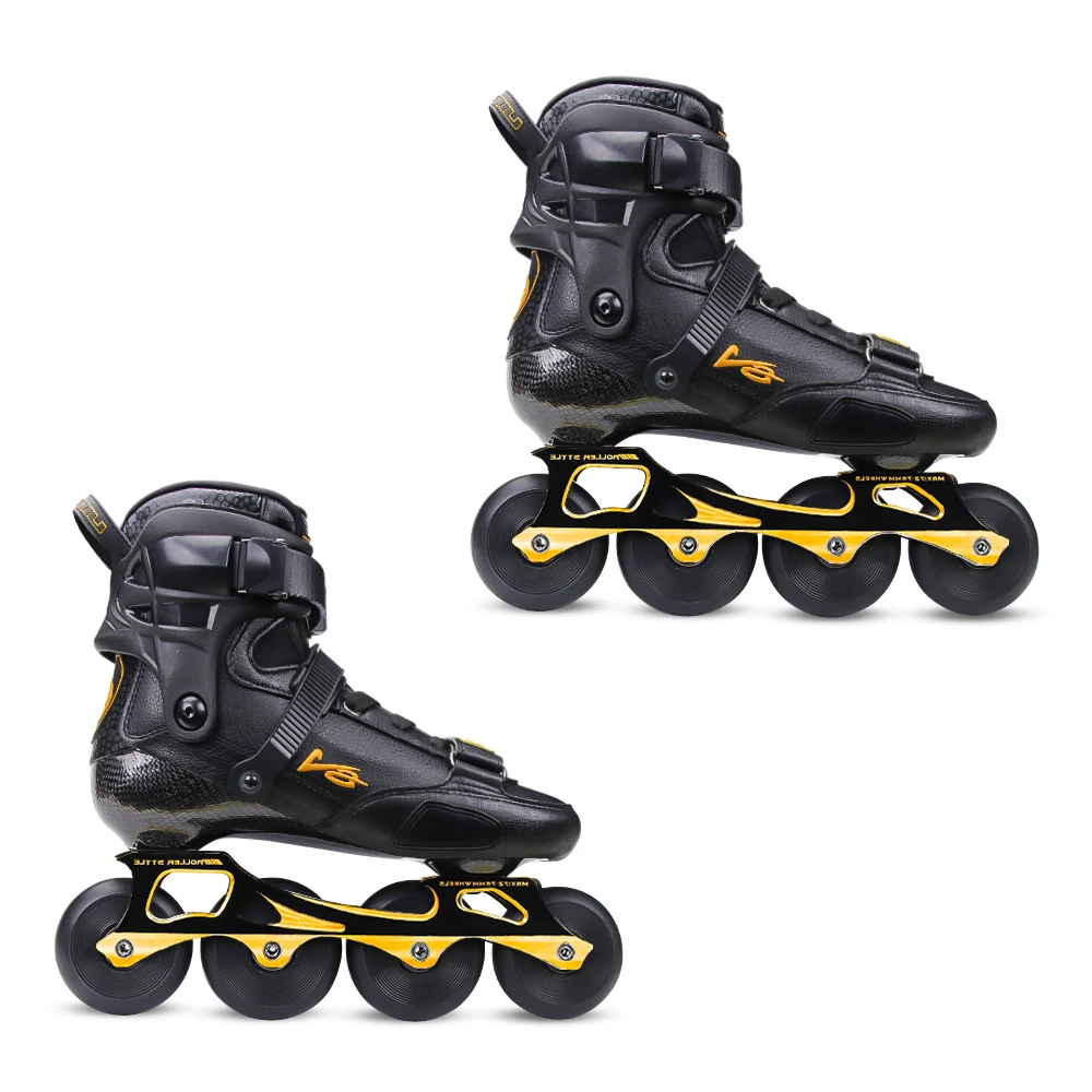YF YOUFU роликовые скейты обувь Встроенные коньки Профессиональный Взрослый