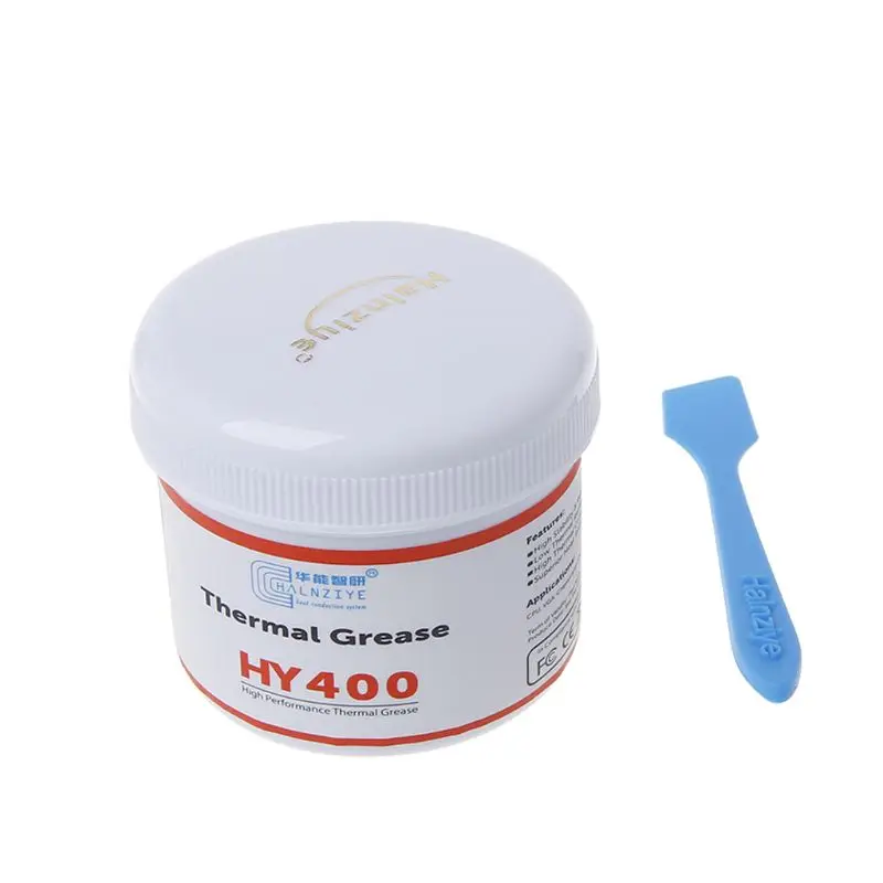 

Thermal Grease HY400 Compound Paste Heat Sink Conductive Silicone CPU VGA LED Chipset