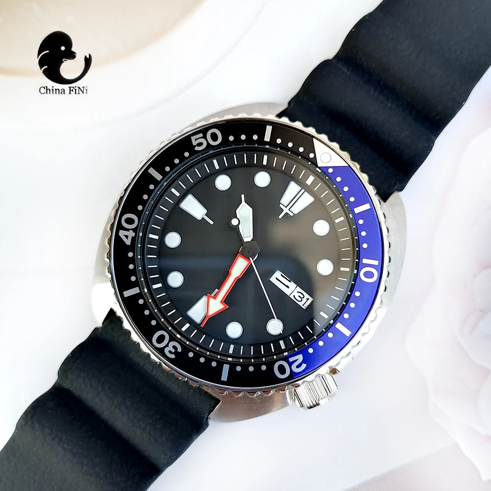 

Official Shop Abalone Diving Watch Dual Calendar NH36 Automatic Mechanical Movement Sapphire Crystal 20Bar Waterproof Men Watch